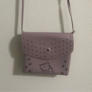 Pale Purple Crossbody Bag